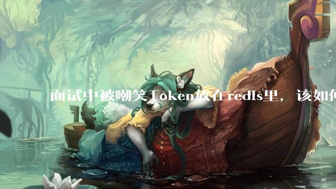 面试中被嘲笑Token放在redis里，该如何应对这种情况呢？